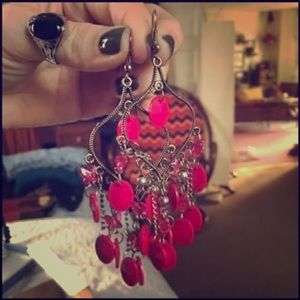 Chandelier earrings